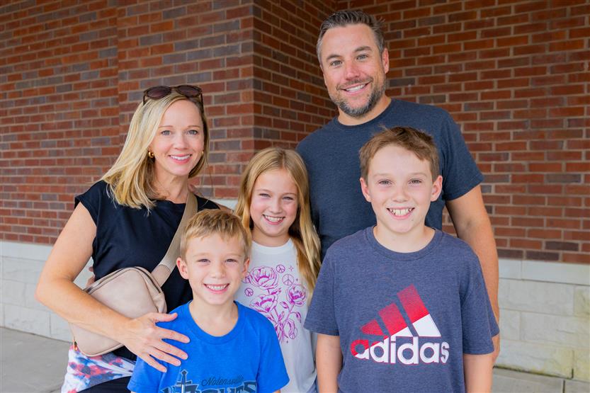 People enjoy back to school night